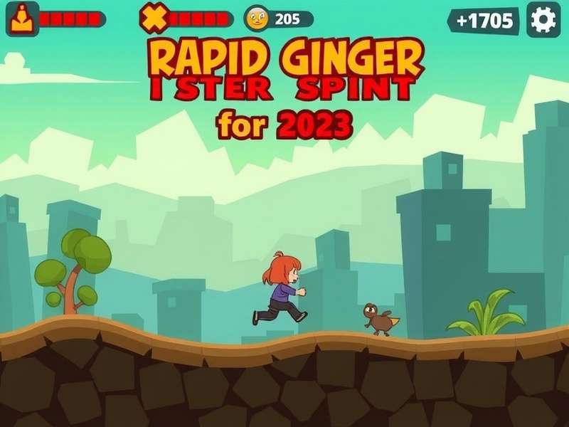 Rapid Ginger Sprint Gameplay Screenshot